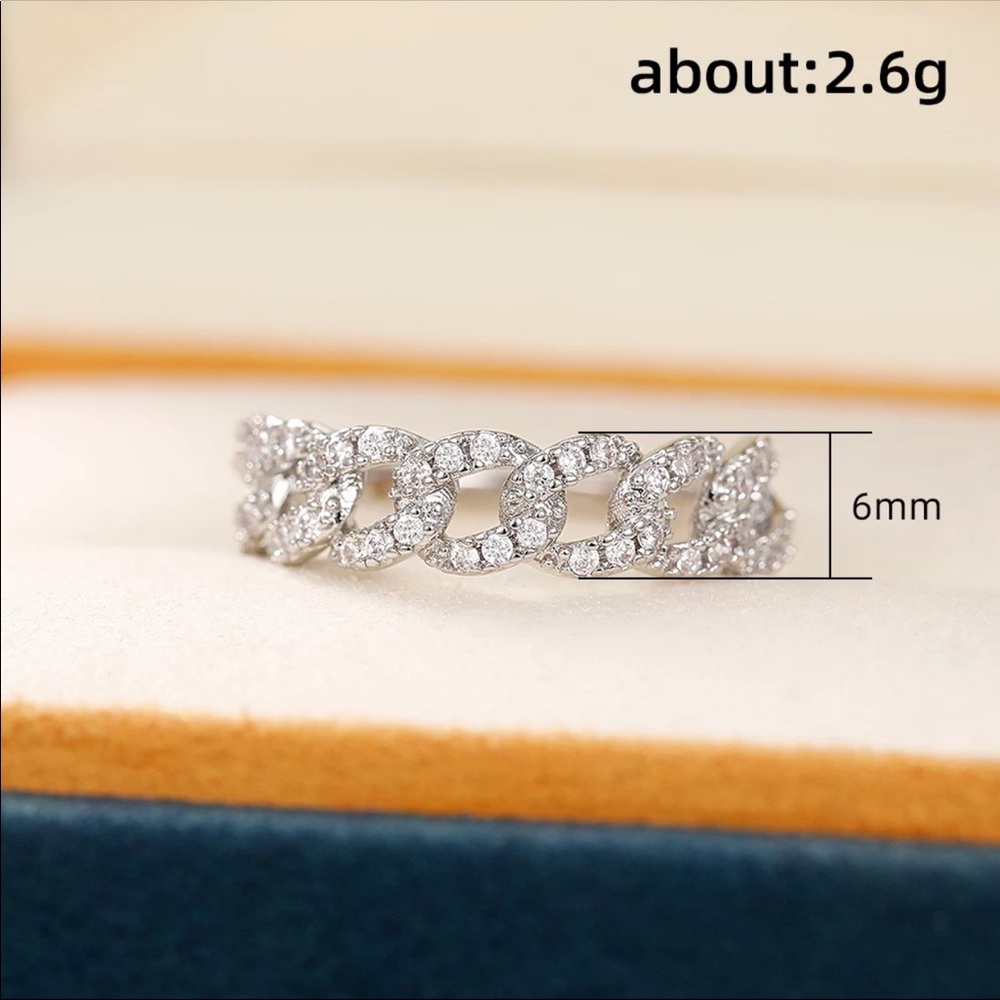 🌟Exquisite Sterling Silver Ring - Picture 4 of 5